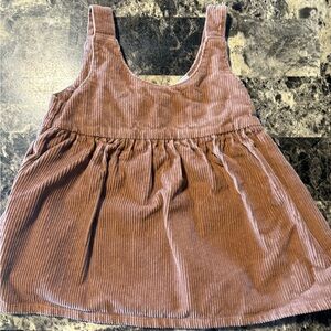 Toddler Girl Corduroy Sleeveless Dress